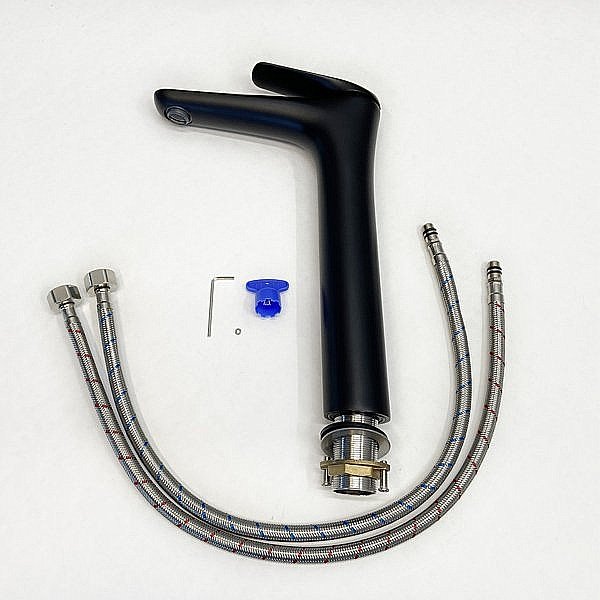 Смеситель для раковины Comforty FC074B-CMT черный матовый купить в интернет-магазине сантехники Sanbest