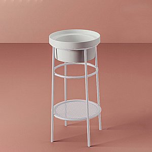 Консоль с раковиной Artceram FUORI SCALA ACA054/TFL03201/TFA/TFC 40.3 белая для ванной в интернет-магазине сантехники Sanbest