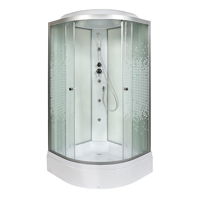 Душевая кабина DTO L 710 100х100 с г/м купить в интернет-магазине Sanbest