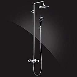 Душевая система Elghansa New Wave Delta 3707593-2A хром купить в интернет-магазине сантехники Sanbest