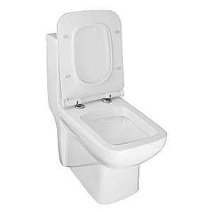Унитаз моноблок Azario Zeno AZ-1169 белый, с крышкой микролифт купить в интернет-магазине Sanbest