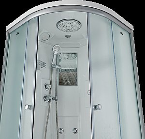 Душевая кабина Timo Standart T-5590 90x90 стекло матовое/профиль хром купить в интернет-магазине Sanbest