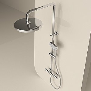 Душевая система Sancos Teo SC11001CH хром купить в интернет-магазине сантехники Sanbest