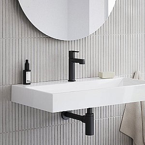 Смеситель для раковины Ravak PURI PU 014.20 черный матовый купить в интернет-магазине сантехники Sanbest