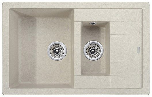 Мойка кухонная Kaiser KG2M-7850-S песочная купить в интернет-магазине сантехники Sanbest