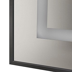 Зеркало BelBagno Kraft SPC-KRAFT-500-900-SENS-NERO черный в ванную от интернет-магазине сантехники Sanbest
