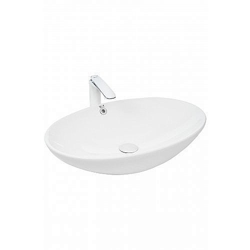 Раковина накладная WeltWasser WW ELBACH 3077 62,5 белая купить в интернет-магазине Sanbest