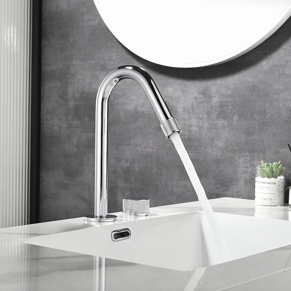 Смеситель для раковины Black&white Gravity GF-7108-С хром купить в интернет-магазине сантехники Sanbest