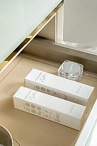 Консоль с раковиной Armadi Art LUCIDO WHITE 100 жемчужный белый для ванной в интернет-магазине сантехники Sanbest