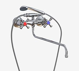 Смеситель для ванны MIXLINE ML 522151 купить в интернет-магазине сантехники Sanbest