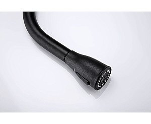 Смеситель для кухни Paulmark Lange La214212-BLM черный  купить в интернет-магазине сантехники Sanbest