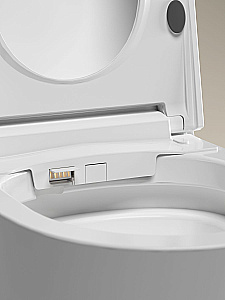Унитаз-биде подвесной с инсталляцией Allen Brau Smart 4.I1001.20 белый, с крышкой микролифт, слив торнадо купить в интернет-магазине Sanbest