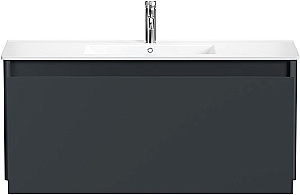 Тумба с раковиной Allen Brau Gravity 120 1.370015.AM антрацит матовый для ванной в интернет-магазине Sanbest