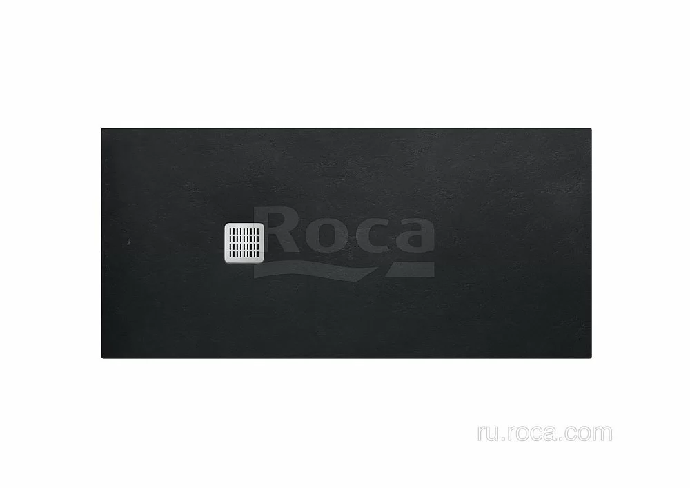 Душевой поддон Stonex® Roca Terran 160X80 Negro купить в интернет-магазине Sanbest