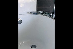 Душевая кабина Royal Bath RB150ALP-T-CH 150x100 профиль хром/стекло прозрачное купить в интернет-магазине Sanbest