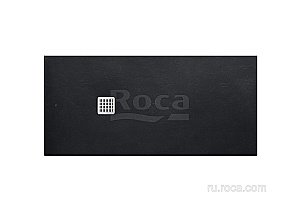 Душевой поддон Stonex® Roca Terran 160X80 Negro купить в интернет-магазине Sanbest