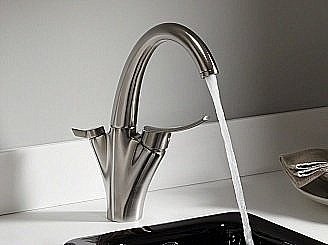 Смеситель для кухни Jacob Delafon CARAFE E18865-CP Хром купить в интернет-магазине сантехники Sanbest