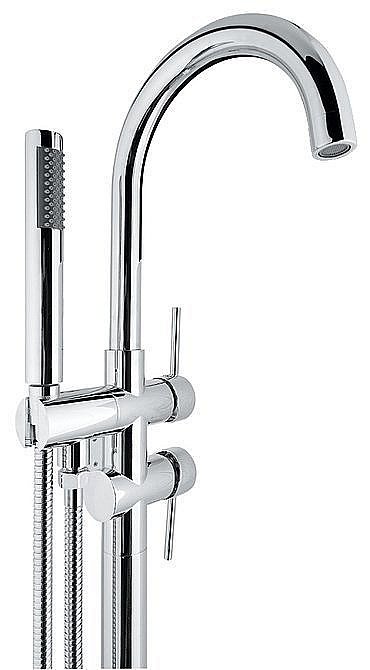 Смеситель для ванны Timo Saona 2300/00Y-CR хром купить в интернет-магазине сантехники Sanbest