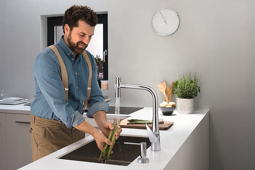 Смеситель для кухни Hansgrohe Talis Select M51 300 73867000 купить в интернет-магазине сантехники Sanbest