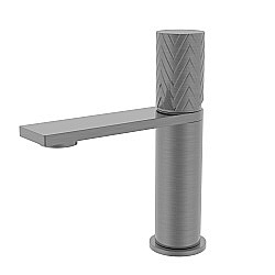 Смеситель для раковины Vincea Alto VBF-6AL1GM вороненая сталь купить в интернет-магазине сантехники Sanbest