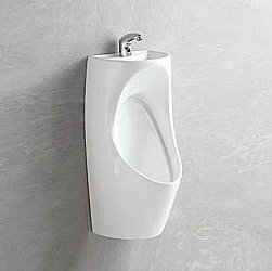 Писсуар подвесной с раковиной CeramaLux N X573P белый глянец купить в интернет-магазине Sanbest