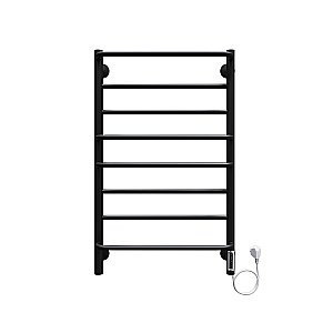 Полотенцесушитель электрический Terminus Евромикс П8 500x850 черный купить в интернет-магазине сантехники Sanbest