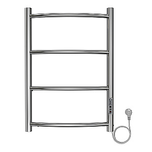 Полотенцесушитель электрический Azario VERONA П4 400х600 AZ04846 хром купить в интернет-магазине сантехники Sanbest