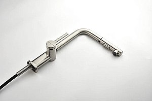 Смеситель для кухни Paulmark Neo Ne214419-BS  брашированная сталь купить в интернет-магазине сантехники Sanbest