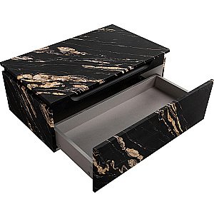 Нижняя тумба Cezares SLIDER-800-1C-PI-NF-P черный фьюжн для ванной в интернет-магазине сантехники Sanbest