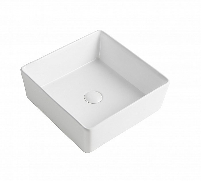 Раковина накладная Orange 39 B02-385w белая купить в интернет-магазине Sanbest