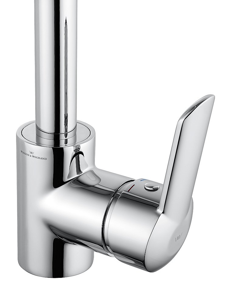 Смеситель для кухни WONZON & WOGHAND BAROQUE, Хром (WW-192101-CR) купить в интернет-магазине сантехники Sanbest
