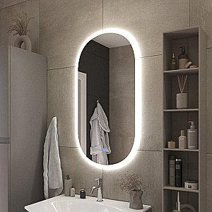 Зеркало с функцией памяти Cezares CZR-SPC-ELS-550-1050-RGB-TCH в ванную от интернет-магазине сантехники Sanbest