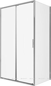 Душевой уголок Allen Brau Priority 120x90 3.32026.00/3.32056.00 стекло прозрачное/профиль хром купить в интернет-магазине Sanbest