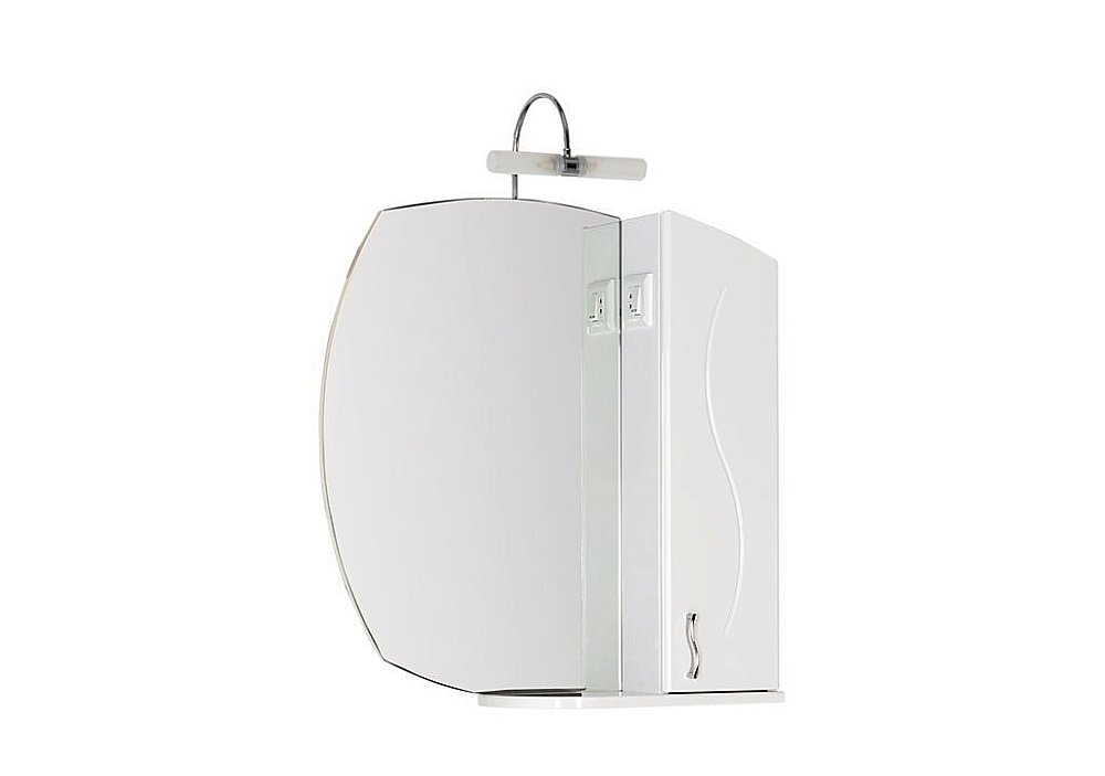 Зеркальный шкаф Aquanet Моника 85 купить в интернет-магазине сантехники Sanbest