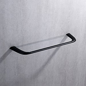 Полка стеклянная Abber NORD AA1555B 49.5 черная матовая купить в интернет-магазине сантехники Sanbest