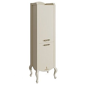 Пенал Caprigo Bourget Кремовый левый для ванной в интернет-магазине сантехники Sanbest