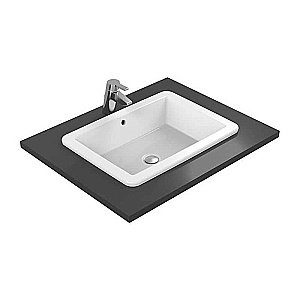 Раковина врезная сверху столешницы Ideal Standard Strada 59 K078001 белая купить в интернет-магазине Sanbest