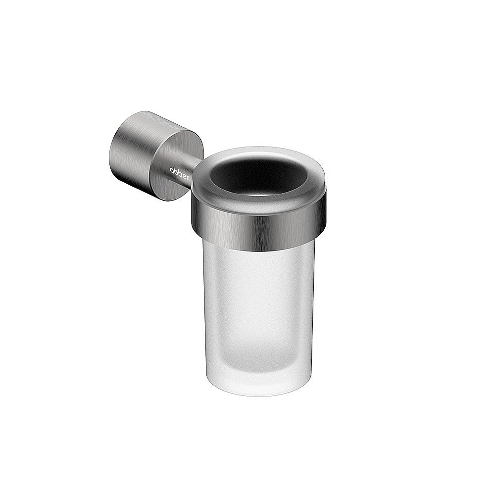 Стакан для зубных щеток Abber Osten 316 AA1861BST сталь брашированная купить в интернет-магазине сантехники Sanbest