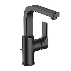 Смеситель для раковины Kludi Zenta SL 480273965 черный матовый купить в интернет-магазине сантехники Sanbest