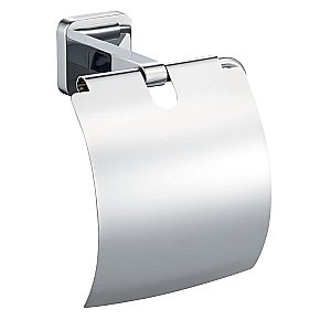 Держатель для туалетной бумаги с крышкой WONZON & WOGHAND STILL, Хром (WW-6626) купить в интернет-магазине сантехники Sanbest