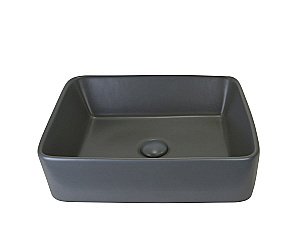 Раковина Bronze De Luxe Scandi 48 1010-GM серая матовая купить в интернет-магазине Sanbest