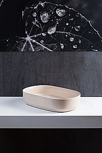 Раковина Allen Brau Fantasy Oval 55 4.11022.IV айвори матовый купить в интернет-магазине Sanbest