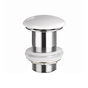 Донный клапан Ceramica Nova CN2000 белый купить в интернет-магазине сантехники Sanbest