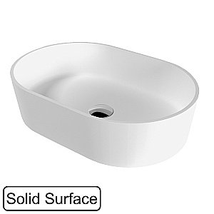 Раковина накладная WhiteCross EMERALD 55 0704.055037.200 белая матовая купить в интернет-магазине Sanbest