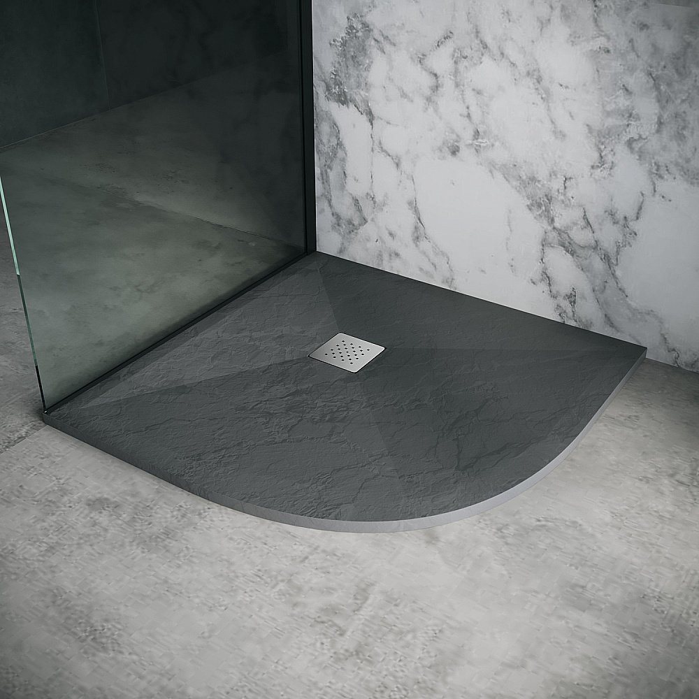 Душевой поддон Grossman STRONG GR-S2100100 100x100 графит купить в интернет-магазине Sanbest