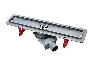 Душевой трап PESTAN Confluo Premium Glass Line 750 белое стекло/матовый хром купить в интернет-магазине Sanbest