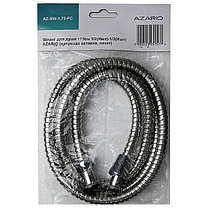 Душевой шланг Azario 175 AZ-SW-1,75-PC хром купить в интернет-магазине сантехники Sanbest