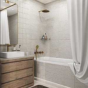 Душевая система WasserKRAFT Ems A7651.304.305.183.208.280.197.348 золото купить в интернет-магазине сантехники Sanbest