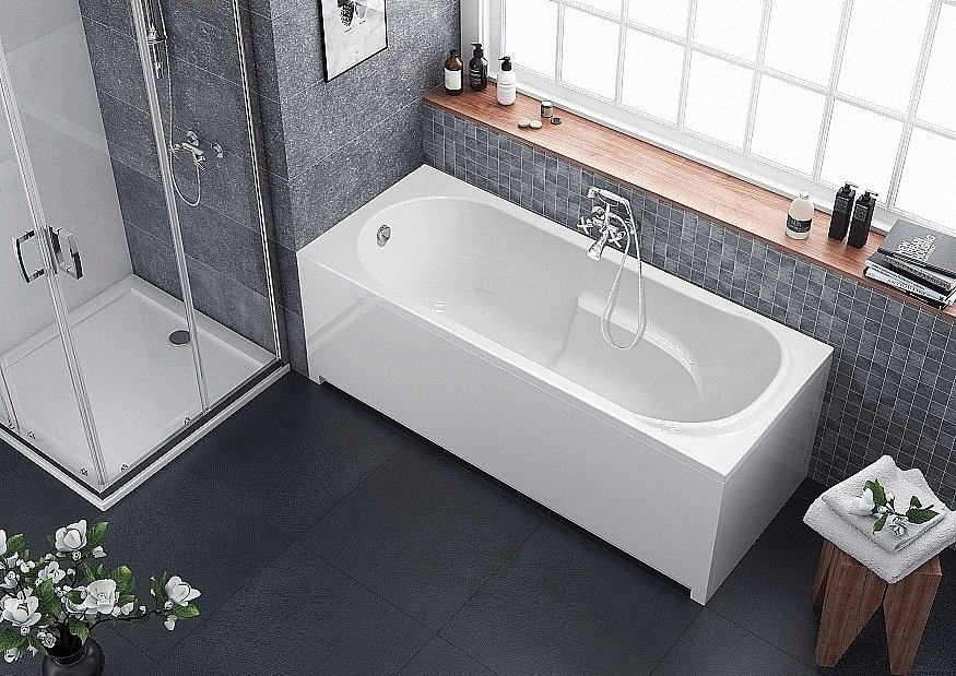 Ванна акриловая BERGES LUMBO 050002 160x75 купить в интернет-магазине Sanbest