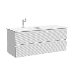 Тумба для раковины Sancos Folk FL120LW 120 левая Bianco купить в интернет-магазине сантехники Sanbest